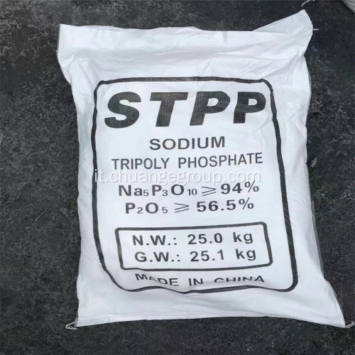 Materiale di lavanderia Tripololifosfato del sodio 94%